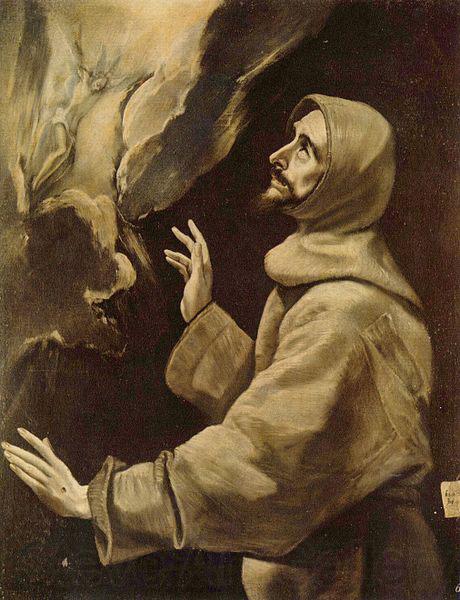 El Greco Stigmatisation des Hl. Franziskus